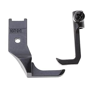 Lot de 4 pieds de marche Topstitch Guide bord gauche pour Singer 111W Consew 206Rb Juki Dnu-241 1541 Lu-562,563,1508