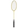 Sportime - 3356 Yeller Badminton Racquet - Economy Steel, One Size, Black, Yellow