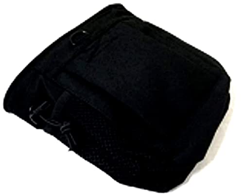 Poche de vidage sac de taille militaire noir japonais pour ceinture et équipement