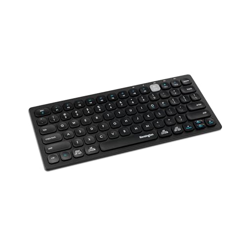 Kensington Multi-Device Dual Wireless Compact Keyboard Black Bluetooth QWERTY UK English