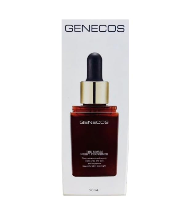 Amazon.co.jp: GENECOS ザ セラム ナイト パフォーマー 美容液 50ml