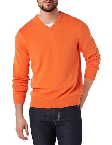 Amazon Essentials Men's V-Neck Pullover Sweater...