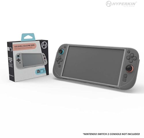 Hyperkin Opaque GelShell Silicone Skin for Nintendo Switch 2 – Precision Grip Case for Gaming Comfort & Protection, Shock Absorbing, Anti-Slip, Custom Fit Shell for Handheld Mode