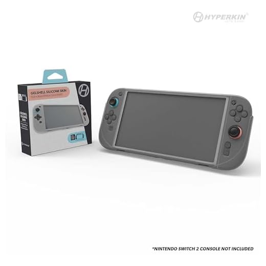 Hyperkin Opaque GelShell Silicone Skin for Nintendo Switch 2 – Precision Grip Case for Gaming Comfort & Protection, Shock Absorbing, Anti-Slip, Custom Fit Shell for Handheld Mode