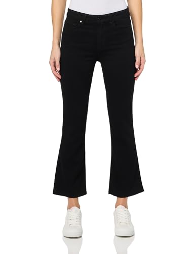 PAIGE Women's Colette Crop Flare Raw Hem Jeans