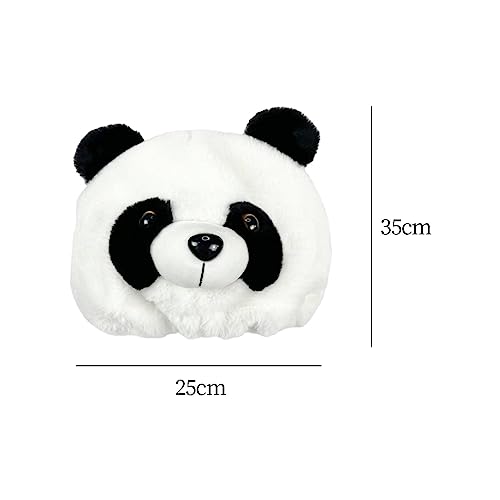 Funda de panda para casco accesorio decorativo protección polvo 3