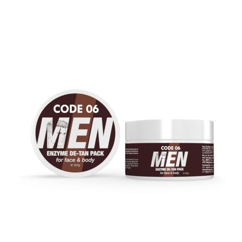 Image of Men Enzyme De-Tan Pack For Face & Body (300g) Lets try 100% result