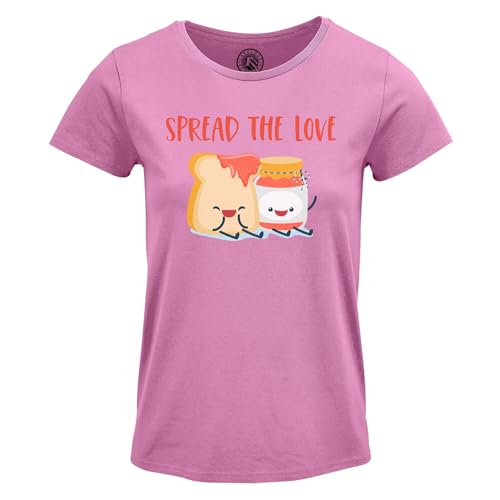 T-shirt femme col rond respirant avec motif imprimé haute durabilité