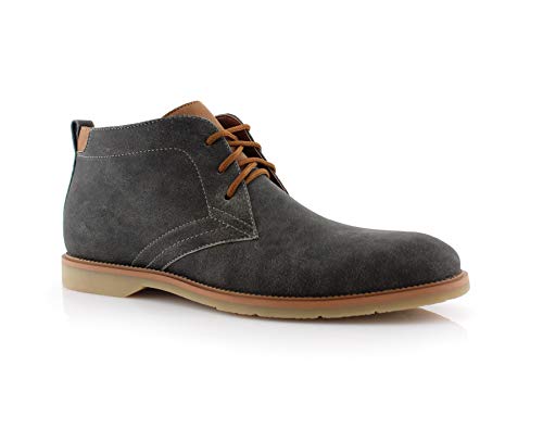 Image of Ferro Aldo Men's Chukka Boots | Classic Dress, Casual & Sneaker Styles | Lace-Up Ankle Boot for Work & Everyday Wear