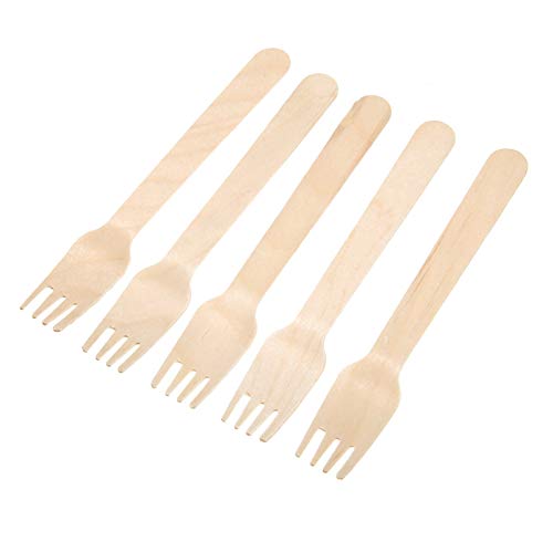 BIBO NATURAL 15 FORCHETTE BIODEGRADABILI e COMPOSTABILI VERDI - PiùMe