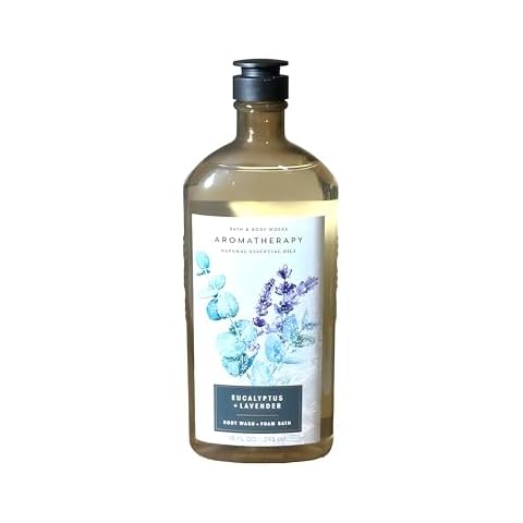 Bath and Body Works Aromatherapy Calm Eucalyptus Lavender Body Wash & Foam Bath Cover