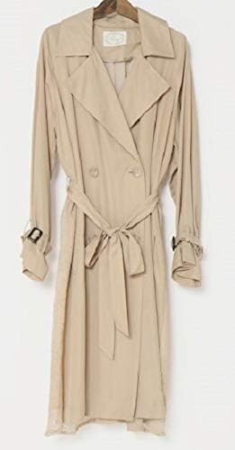 Amazon クリスプ Crisp バックレーストレンチコート ベージュ F コート ジャケット 通販