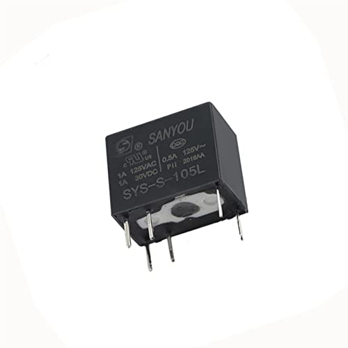 Relais 5VDC SYS-S-105L à 6 broches pour circuit imprimé - 2