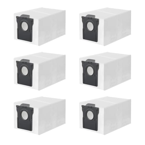 Image of 6 Pack Dust Bags for Dreame L40 /L40s /L50 /L60 /AE /CE /D30 /L10 /L10s Pro Ultra, X50 /X40 /X30 Ultra /Aqua10 Series & Mova E40 /P10 /P50 Pro Ultra Vacuum Cleaner, 3L Capacity Bags Replacement