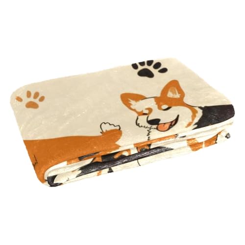 Couverture Corgi : le plaid doux idéal à offrir pour le canapé
