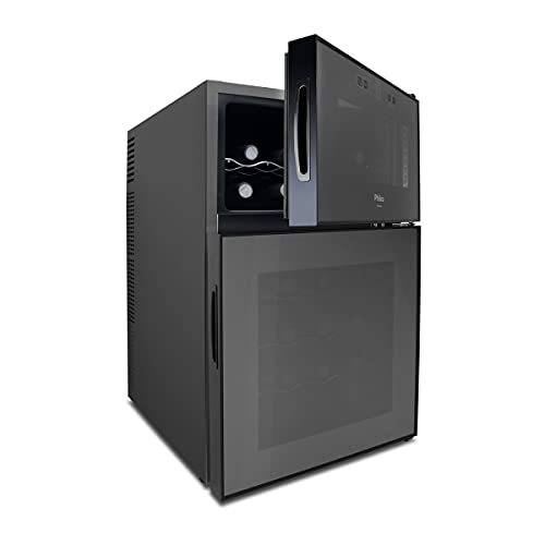 Adega Philco Titanium Duo Pad24 Duplo Compartimento 69 Litros 220v