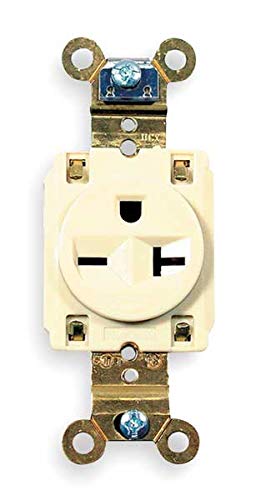 20A Single Receptacle 250VAC 6-20R IV