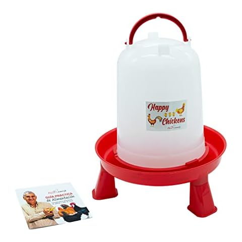 Bebedero para Gallinas con Patas (10L) - Happy Chickens Cover