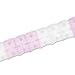 Pkgd Leaf Garland (pink & white) Party Accessory (1 count) (1/Pkg)