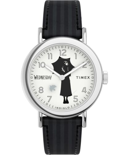 Timex Montre Analogique Hommes Lab x Wednesday Weekender lisible et légère