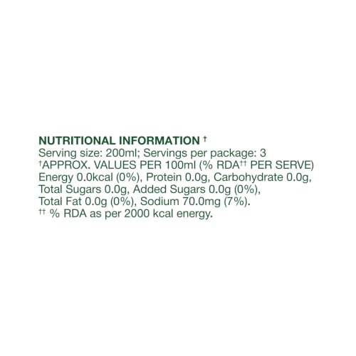 Image of Paper Boat Ginger Lemon Sparkling Water, 600ml | Carbonated Water | Zero Sugar, Zero Calories I Sugar Free