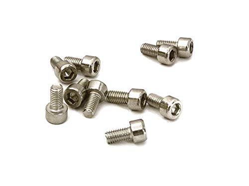Vis tête cylindrique 3x6mm pour modèle RC en acier de précision (x10)