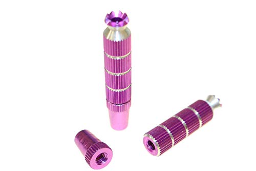 Controllo Stick Alluminio M3 Filettatura lungo in Viola ad Esempio per Futaba o Spektrum Comando a Distanza Accessori Lega Anti-rutsch-tx Modellismo Radiocomandato Standmodellbau Drone Multicottero