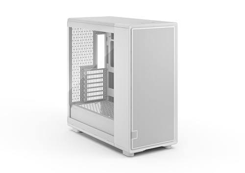 Image of Fractal Design Epoch XL White - Tempered Glass Clear Tint - High Airflow PC Gaming Case - Mesh Front Panel - Three Momentum 14 Fans