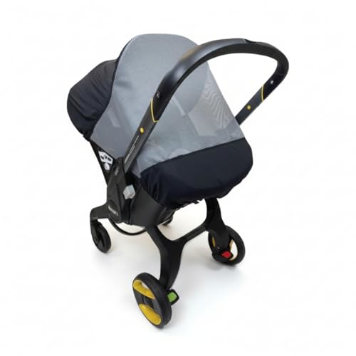 Image of SASHA'S Sunshade & Insect Cover Compatible with The Doona Infant Car Seat Stroller (Stroller not Included)