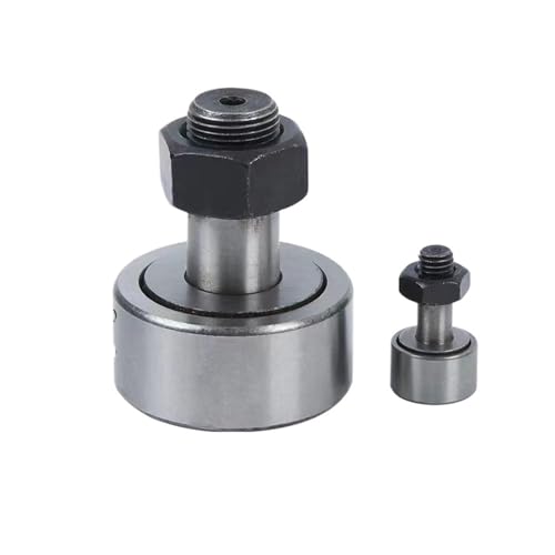 10 Pcs CF3 4 5 6 8 10 12 16~30 KR10 12 13 16 19 22 26~85 Cam Follower Bolt Type Needle Roller Bearing Wheel Pin Bearing(CF3 KR10))