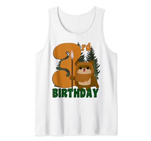 Débardeur Star Wars Ewok Endor 3 ans pour anniversaire enfant