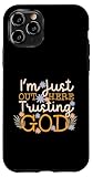 I'm Just Out Here Trusting God Christian Design