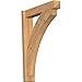 Ekena Millwork OUT06X26X34THR03SDF Thorton Smooth Arts and Crafts Outlooker, 6" Width x 26" Depth x 34" Height, Douglas Fir