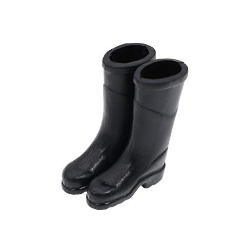 showll Miniatur Puppenhaus Zubehör, Mikro Landschaft Teppichdecke + Grünpflanze + Parkbank Straßenlampe + Schuhe + Kehrbesen Mini Ornament Fairy Puppenstube Haus Garten Möbel Deko – Bild 6