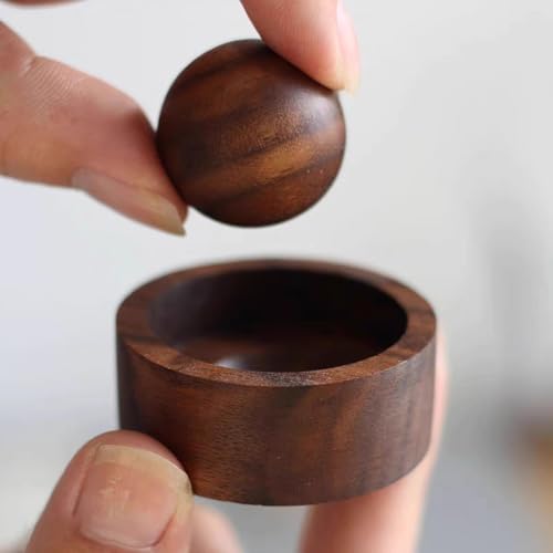 Difusor de aceites esenciales de madera 2 piezas miniatura 5
