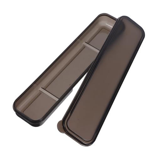 DONFAMDS Caja Organizadora De Viaje Para Cubiertos y Palillos Tapa Hermética Para Escuela Camping y Oficina