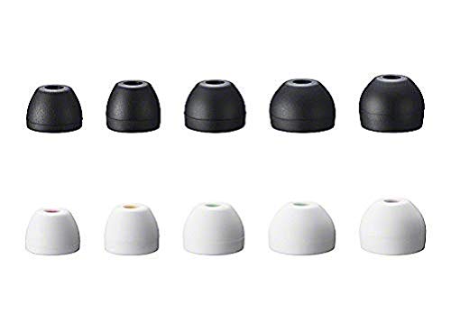 ソニー ハイブリッドイヤーピース EPEX11LL : LLサイズ 4個入り ブラック EPEX11LL B