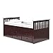 StorkCraft Marco Island Captain's Bed with Trundle and Drawers - Twin (Espresso)