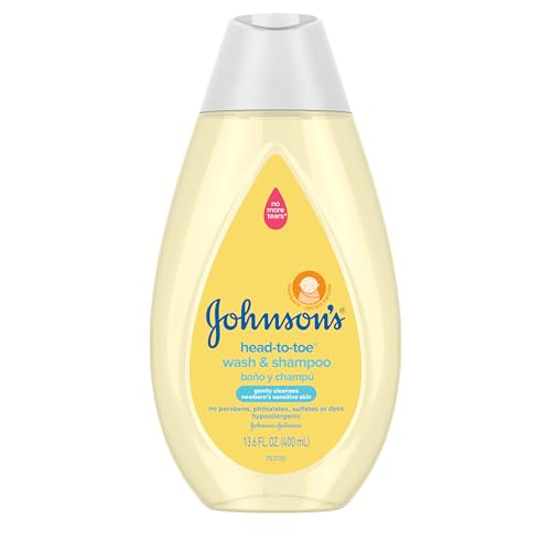 Johnson’s Baby 13.6 fl. oz Head-to-Toe Baby Body Wash and Shampoo