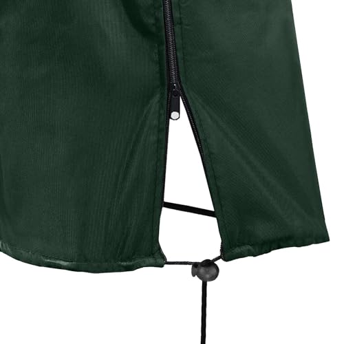Housse de tennis de table pliable avec fermeture éclair et boucle réglable