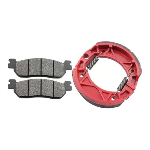Plaquette de frein avant et arrière moto TW200 XT225 tambour