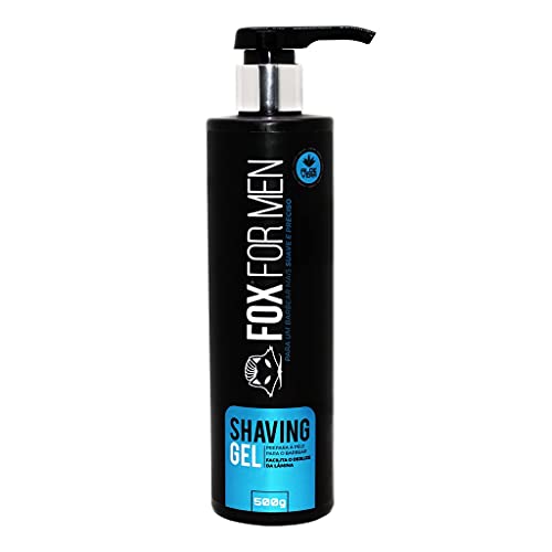 Shaving Gel De Barbear Fox For Men 500g