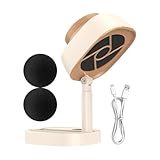 Abluftventilator Küche – kompaktes, energieeffizientes Gebläse, Multi-Speed-Desktop-Dunstabzugshaube, leichter Metallkörper, verstellbare Richtung, Belüftung, ideal zum Herd, Ofen, Kochen