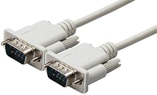 Occus - Cables 9 Pin Male to Male DB9 9-Pin RS232 DB9 Extension Cable 100pcs/lot - (Cable Length: 5m)