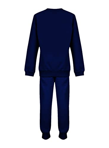 Gum & Berries Kids PlainTracksuit Hoodie with Fleece Jogger Sweatpants Sports Pullover Activewear Set Girls Boys 5-14Y3