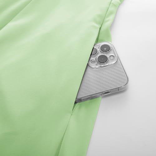 Women 50s Style Dress Elegant Sleeveless Vintage Wedding Guest Formal Dress Light Green S - Image 5