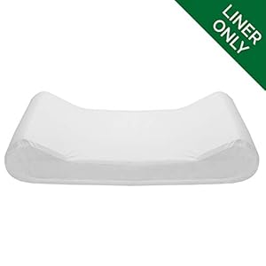   Furhaven-Dog-Bed-Liner-Water-Resistant-Contour-Luxe-Lounger-Foam-Mattress-Protector-Cover-White-Medium