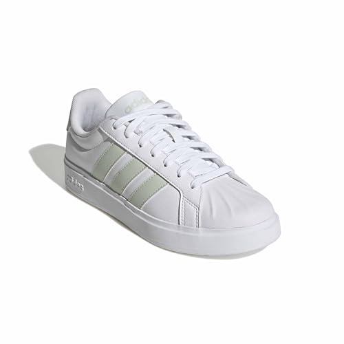 adidas Women's Streetalk, White/Linen Green/White, 10.5 by adidas - Used condition - Image 3