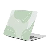 HLAAJJX Etui kompatybilne z Macbook Air 11 cali (2010-2015) A1465 A1370, matowe plastikowe twarde etui ochronne z Macbooka Air 11,6 cala, zielona linia