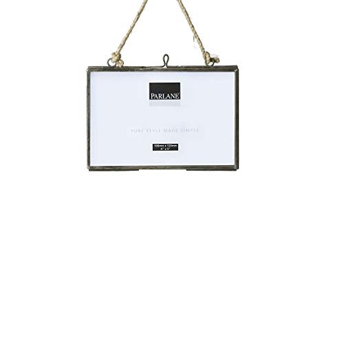 Industrial Look Grey Photo Hanging Frame Landscape 5.75"x 3.75" by Parlane